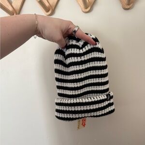 FP Slouchy RIbbed Beanie NWT